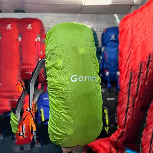 کوله پشتی 55 لیتری Gonex با کاور ضد آب — تصویر ۷