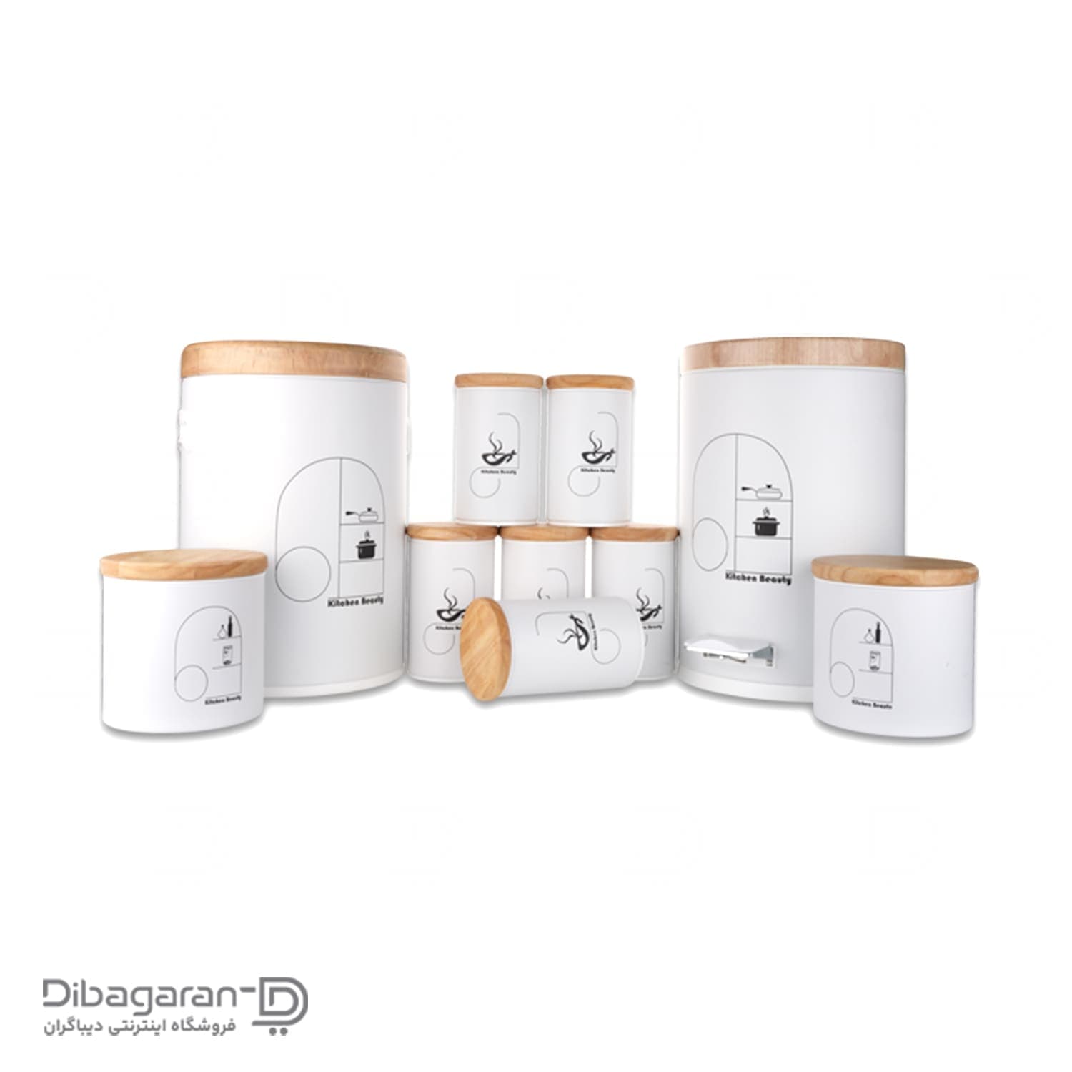 سرویس آشپزخانه 10 پارچه بهاز کالا مدل DL03121