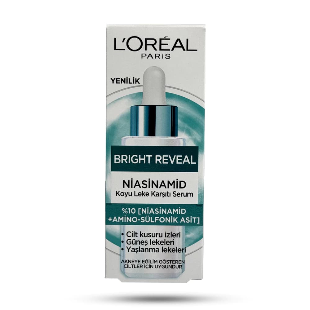 سرم نیاسینامید لورال مدل برایت ریوِیل Bright Reveal حجم 30 میل — تصویر ۲