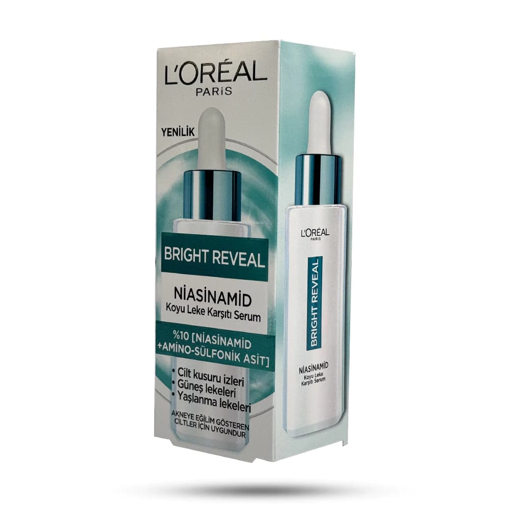سرم نیاسینامید لورال مدل برایت ریوِیل Bright Reveal حجم 30 میل — تصویر ۳