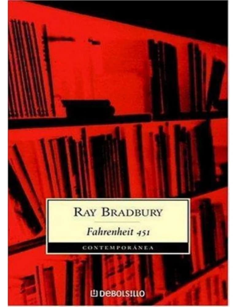 کتاب Fahrenheit 451 (فارنهایت ۴۵۱) نسخه انگلیسی PDF | ری بردبری