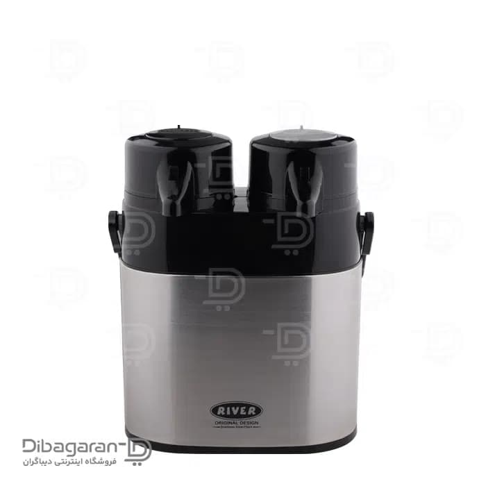 فلاسک ریور دوقلو استیل کد 8604 — تصویر ۲