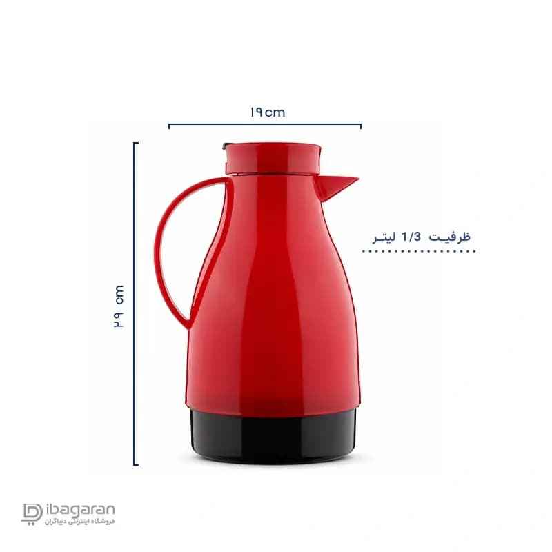 فلاسک ملامین 1.3 لیتر ریور مدل 8626 — تصویر ۲