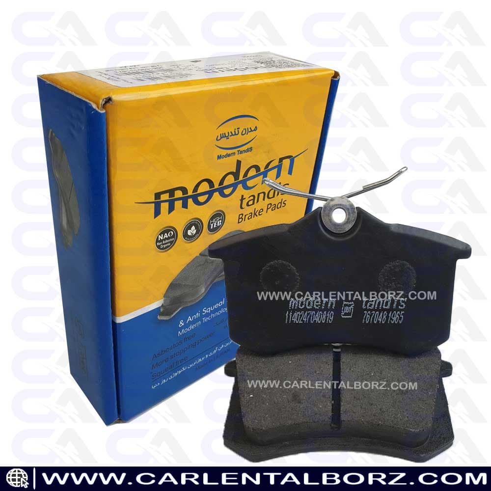 لنت ترمز عقب ام جی 360 MG تنفس طبیعی مدرن تندیس MODERN