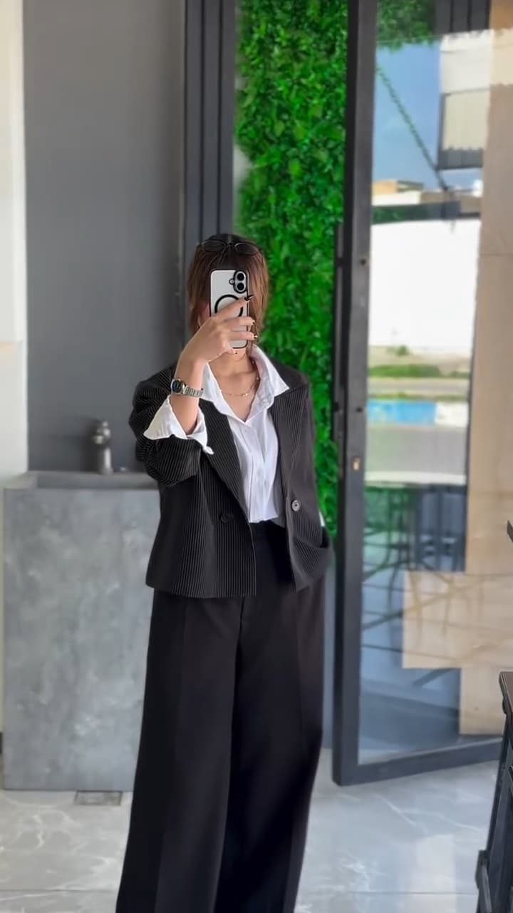 کت شلوار زنانه مدل روژین