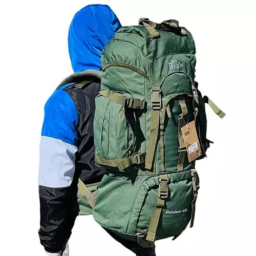 کوله پشتی تاکتیکال 60 لیتری بابوس کد F601 — تصویر ۷