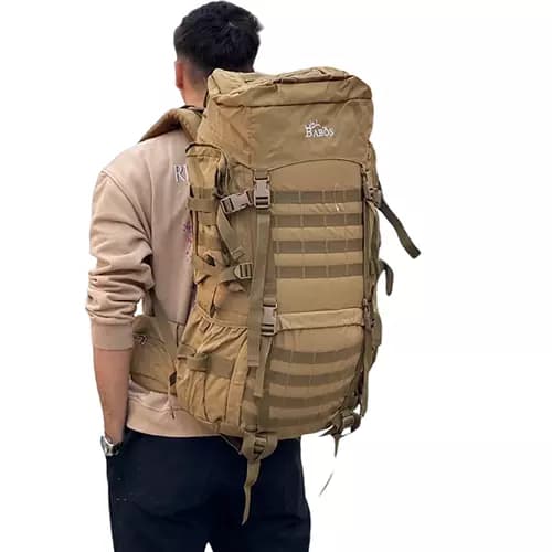 کوله پشتی تاکتیکال 80 لیتری بابوس مدل F625 — تصویر ۷