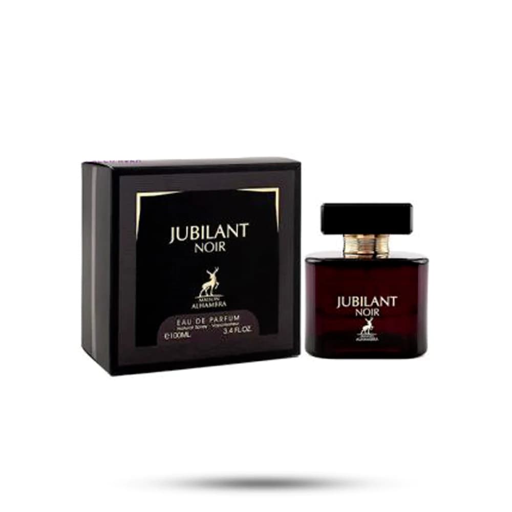 ادکلن زنانه جوبیلنت نویر الحمبرا Jubilant Noir حجم 100 میل