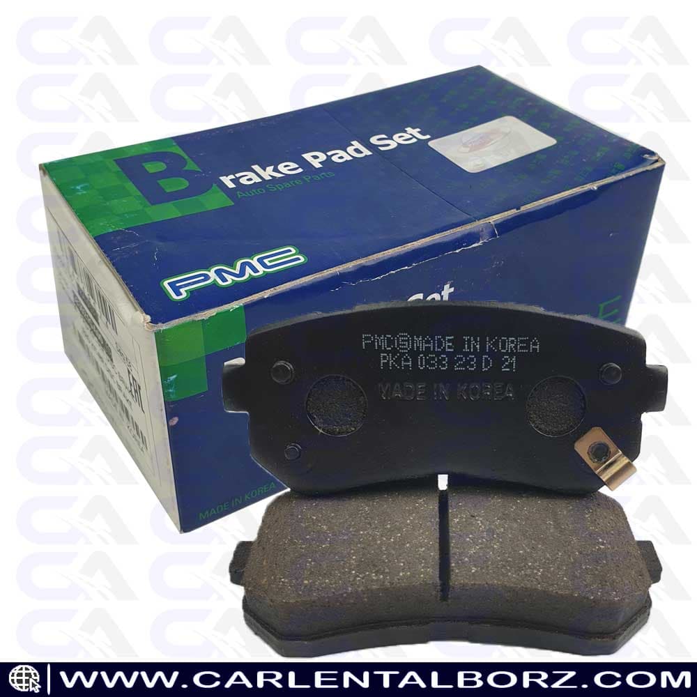 لنت ترمز عقب هیوندای I20 مونتاژ برند PMC کره اصلی