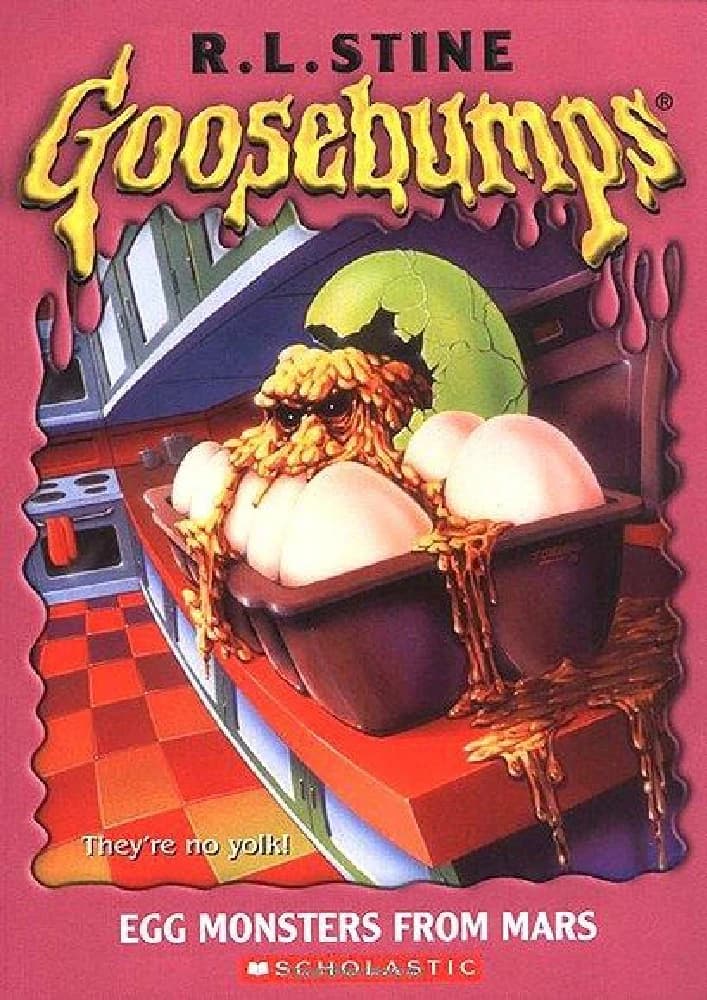 کتاب Egg Monsters from Mars (هیولاهای تخم‌مرغی از مریخ) نسخه انگلیسی PDF | آر. ال. استاین