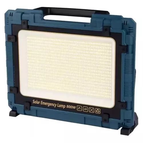 پروژکتور شارژی خورشیدی 800 وات مدل W8109-3 — تصویر ۴