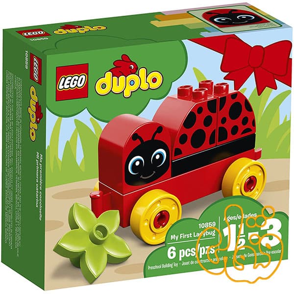 ساختنی لگو اولین کفشدوزک من My First Ladybug 10859