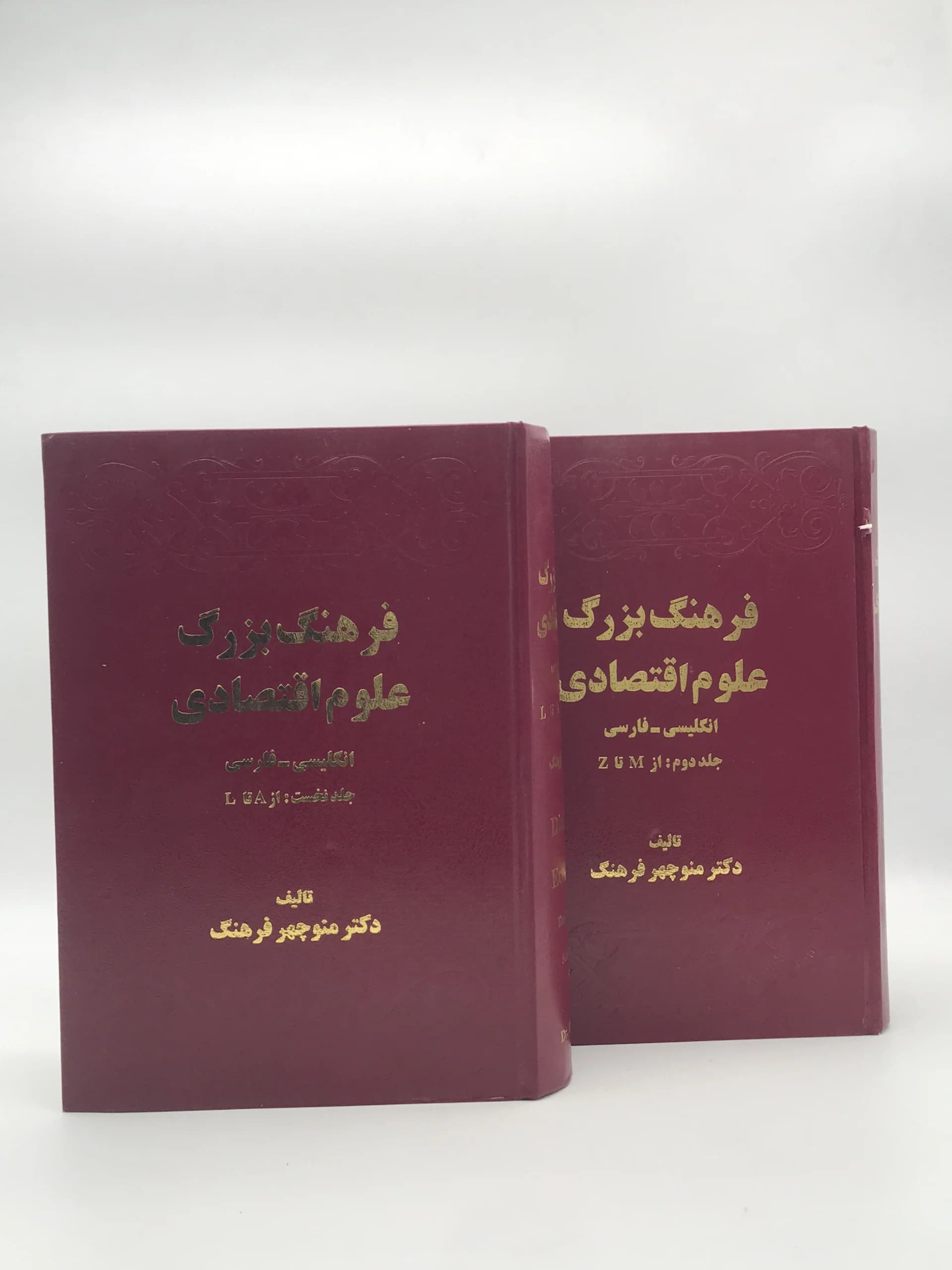 فرهنگ بزرگ علوم اقتصادی نوشته منوچهر فرهنگ