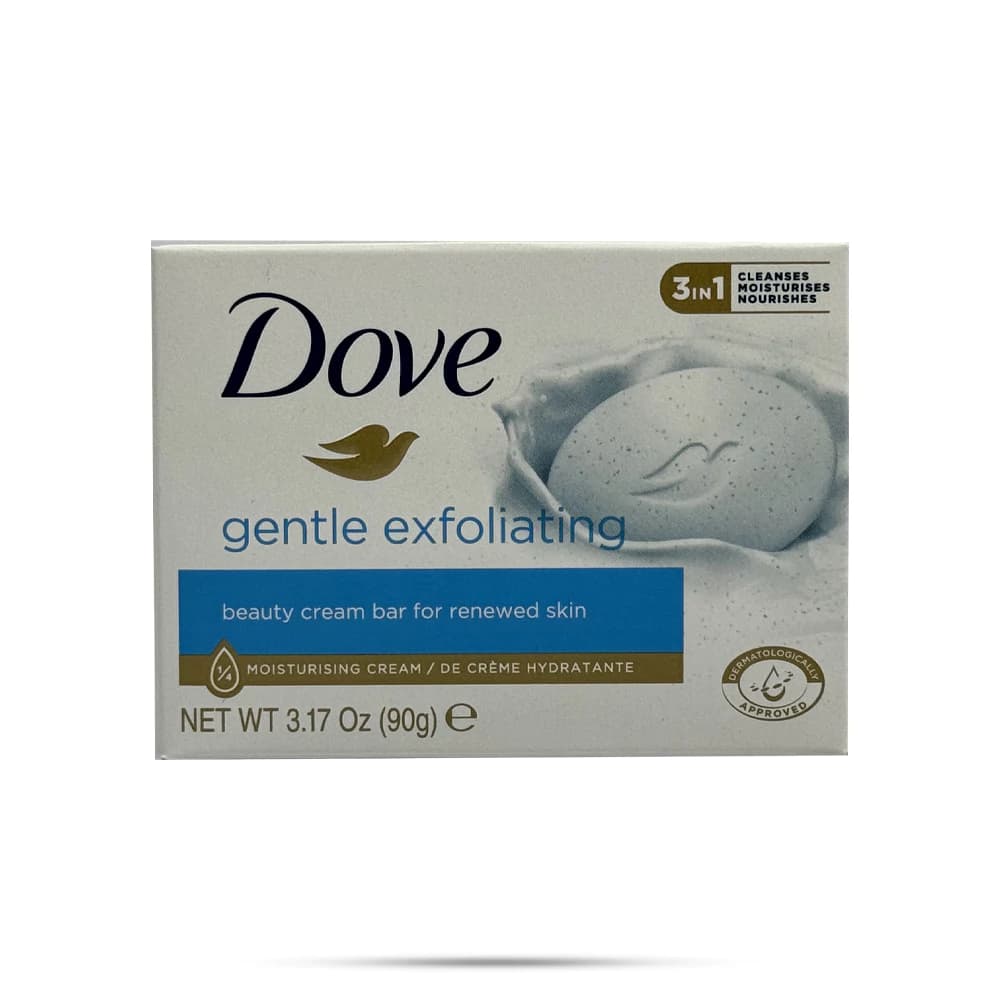 صابون کرمی داو مدل Gentle Exfoliating وزن 90 گرم