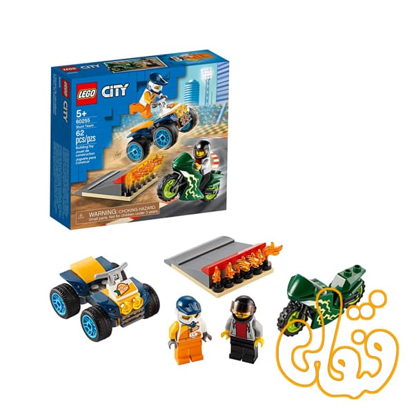 ساختنی لگو سیتی گروه بدلکاری Lego City Stunt Team 60255 — تصویر ۵