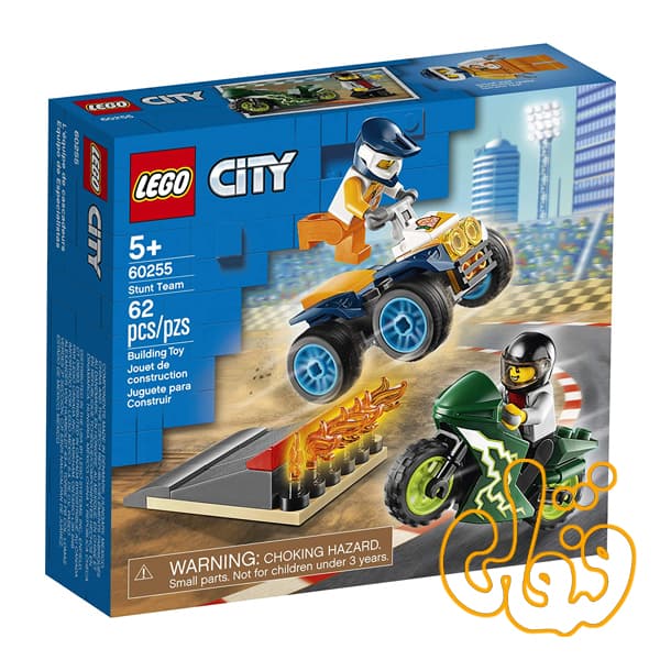 ساختنی لگو سیتی گروه بدلکاری Lego City Stunt Team 60255 — تصویر ۲