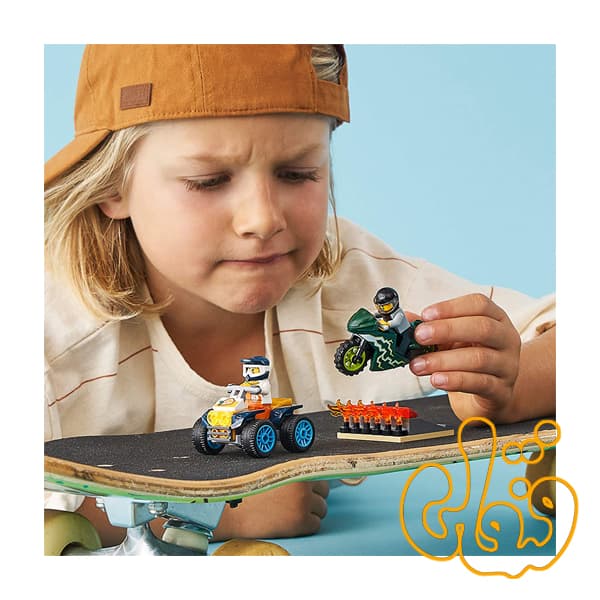 ساختنی لگو سیتی گروه بدلکاری Lego City Stunt Team 60255 — تصویر ۶