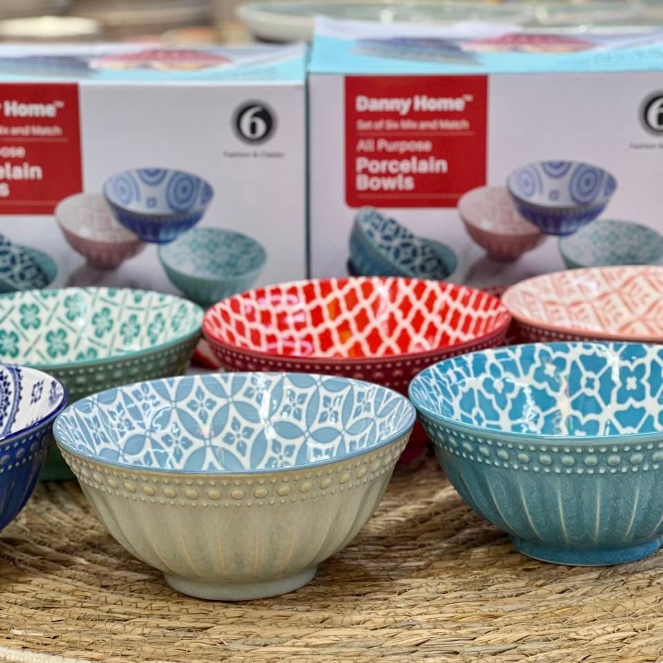کاسه ابگوشت دنی هوم طرح بوهمی ۶ عددی|کاسه ابگوشت خوری (قطر 15.6 سانت) — تصویر ۶