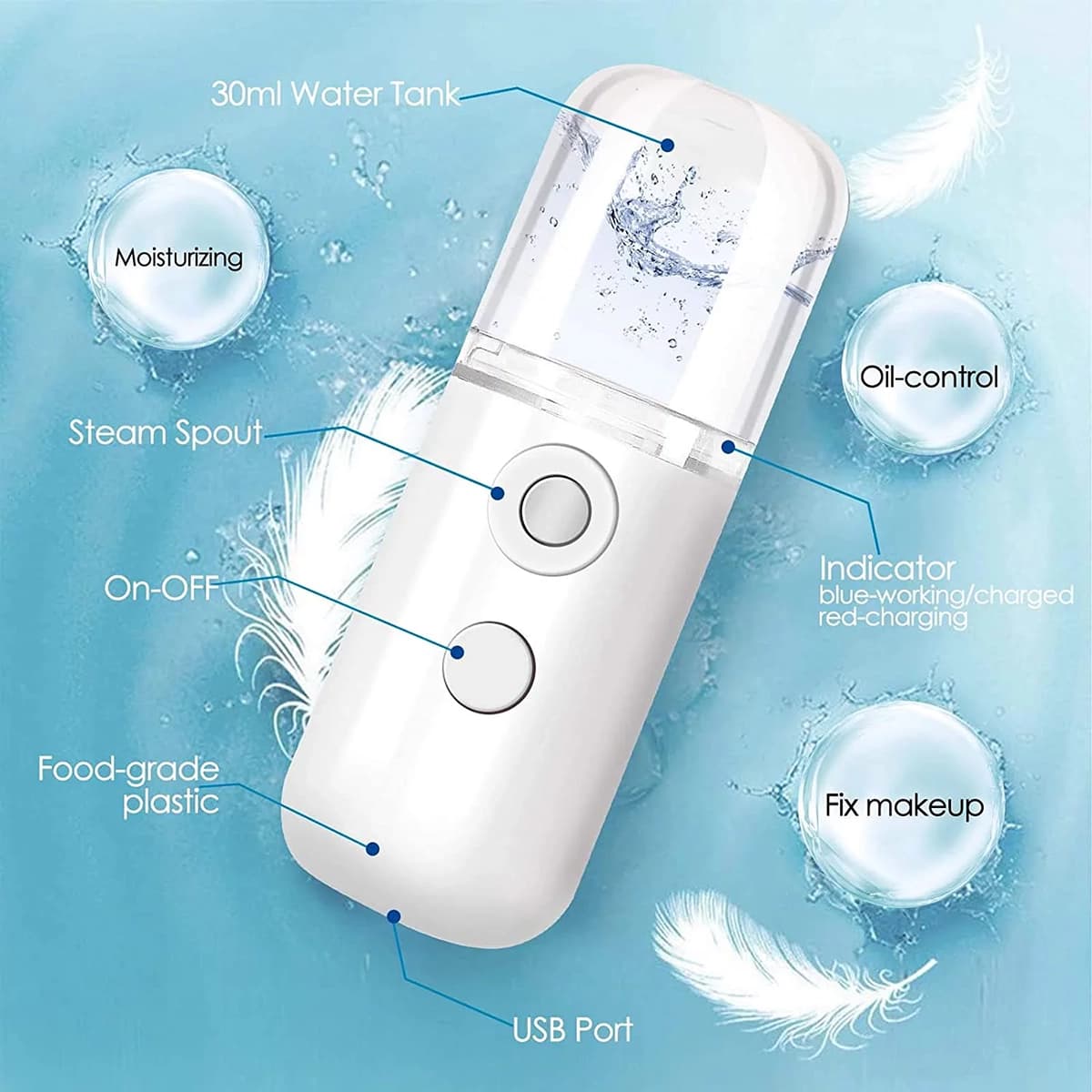 دستگاه بخور سرد جیبیNano MIST — تصویر ۹