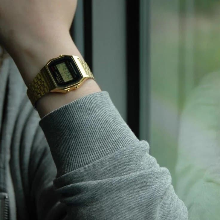 ساعت طلایی نوستالژی Casio ( زنانه) — تصویر ۳