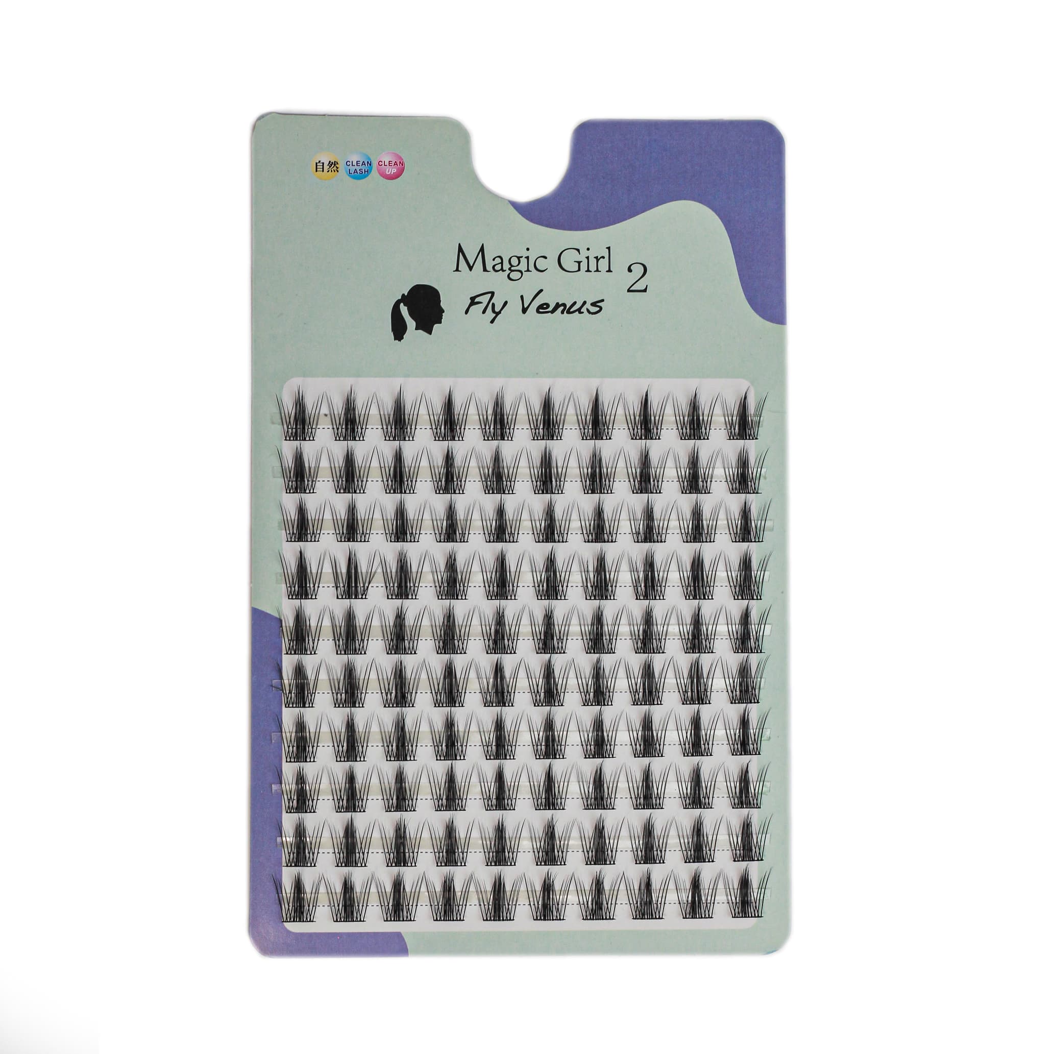 مژه 10 ردیفه مجیک گرل کد F2 (کایلی پر) — تصویر ۲