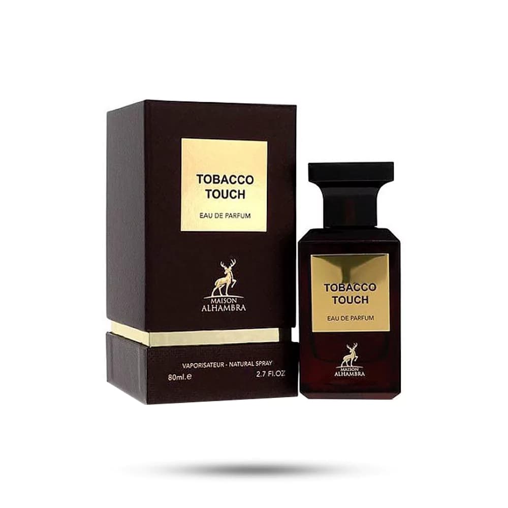 ادکلن توباکو تاچ الحمبرا Alhambra Tobacco Touch مردانه و زنانه حجم 80 میل