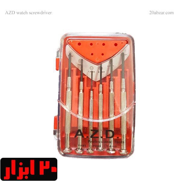 ست 6 عددی پیچ گوشتی ساعتی freed