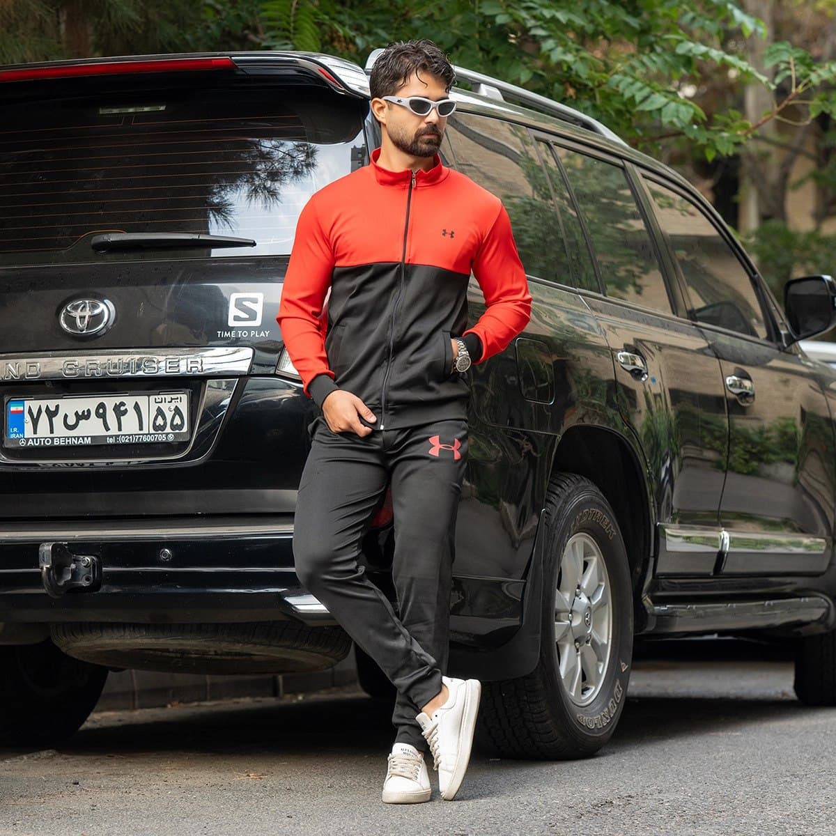 ست سوییشرت شلوار مردانه Under Armour مدل W50 — تصویر ۴