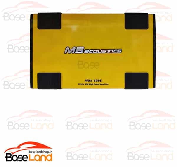 MBA-4805 آمپلی فایر چهار کانال ام بی آکوستیک