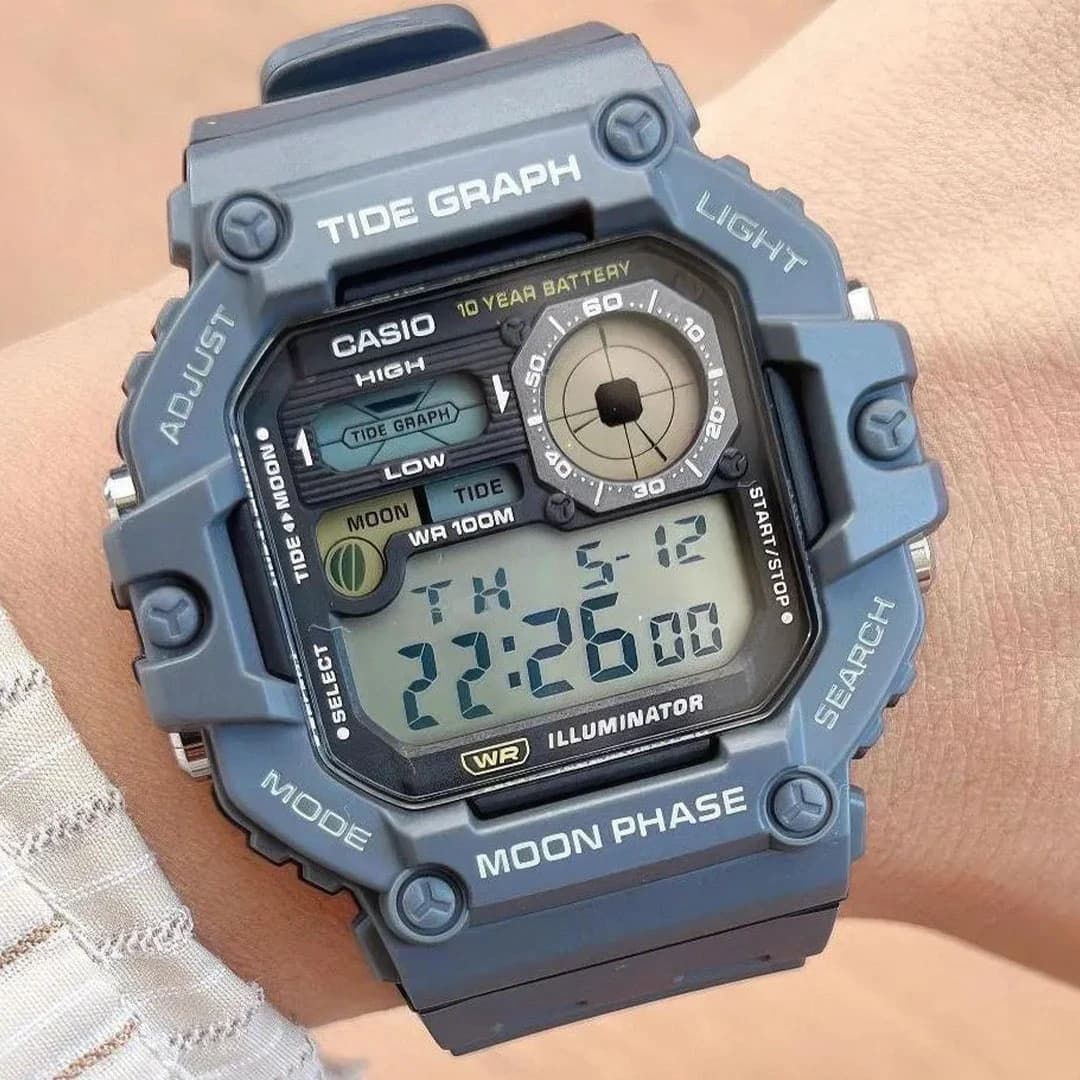 ساعت مچی کاسیو WS-1700H-8A — تصویر ۹