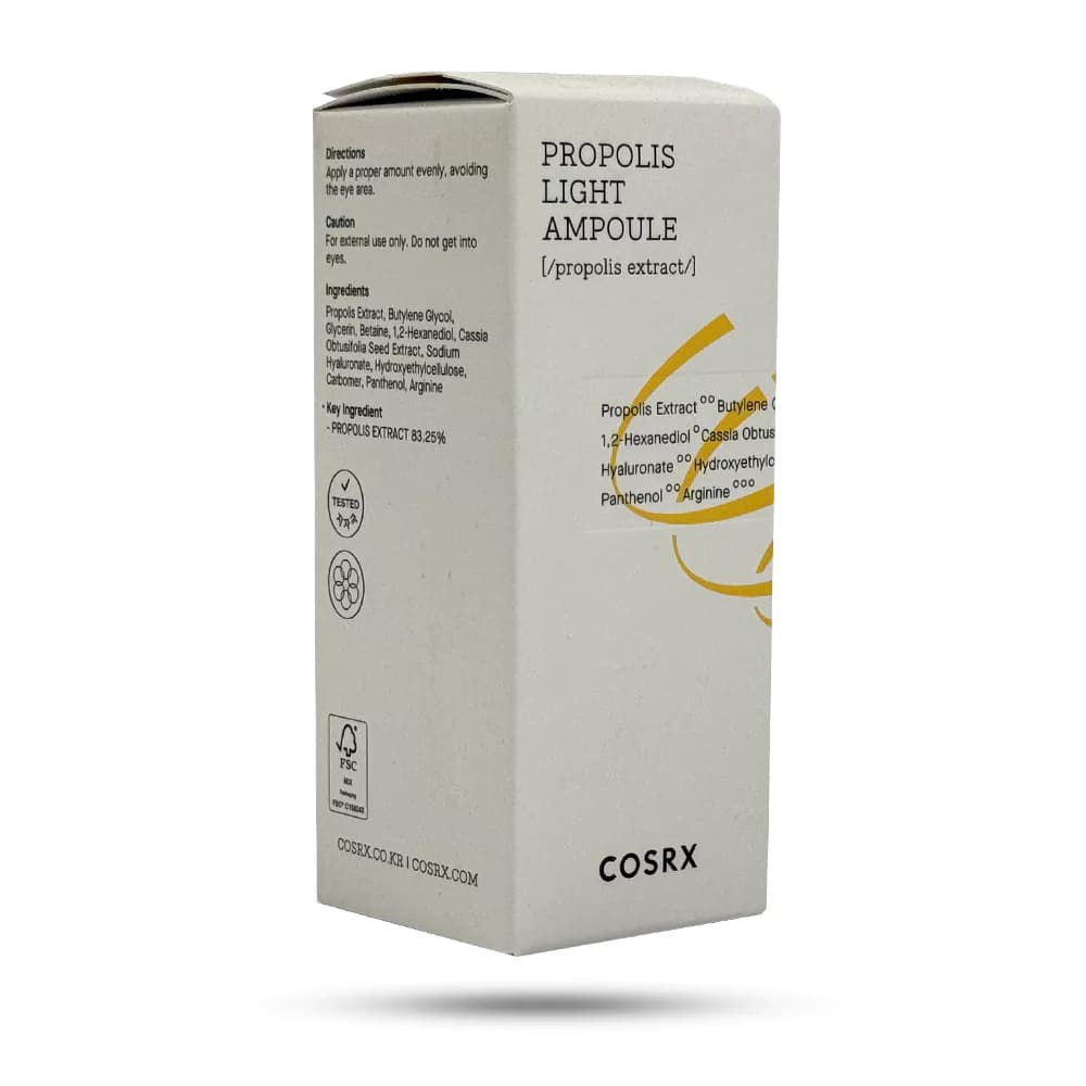 سرم آمپولی لایت پروپولیس کوزارکس Propolis Light حجم 30 میل — تصویر ۲