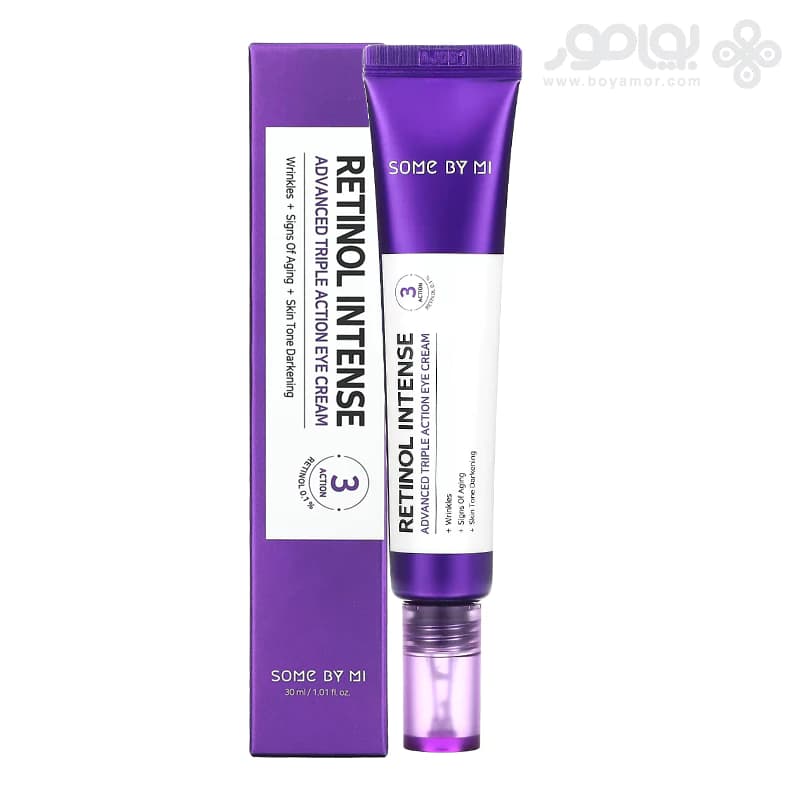 کرم دور چشم سه کاره سام بای می مدل RETINOL INTENSE حجم 30 میل — تصویر ۴