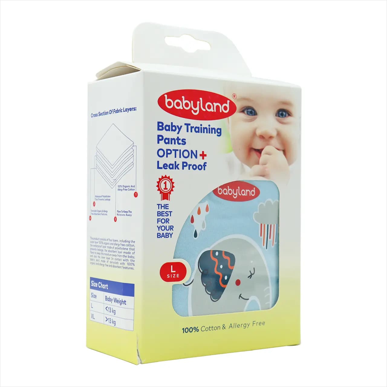 شورت آموزشی کودک طرح فیل بی بی لند 1 عددی