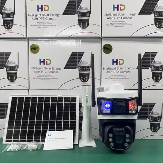 دوربین مداربسته سولار اسپید دام (خورشیدی) سیمکارتی| YM09 Solar Low Power — تصویر ۵