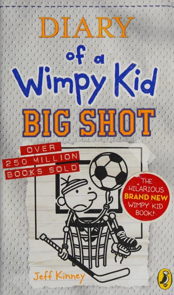کتاب Diary of a Wimpy Kid: Big Shot (خاطرات یک بچه چلمن: ضربه بزرگ) نسخه انگلیسی PDF | جف کینی