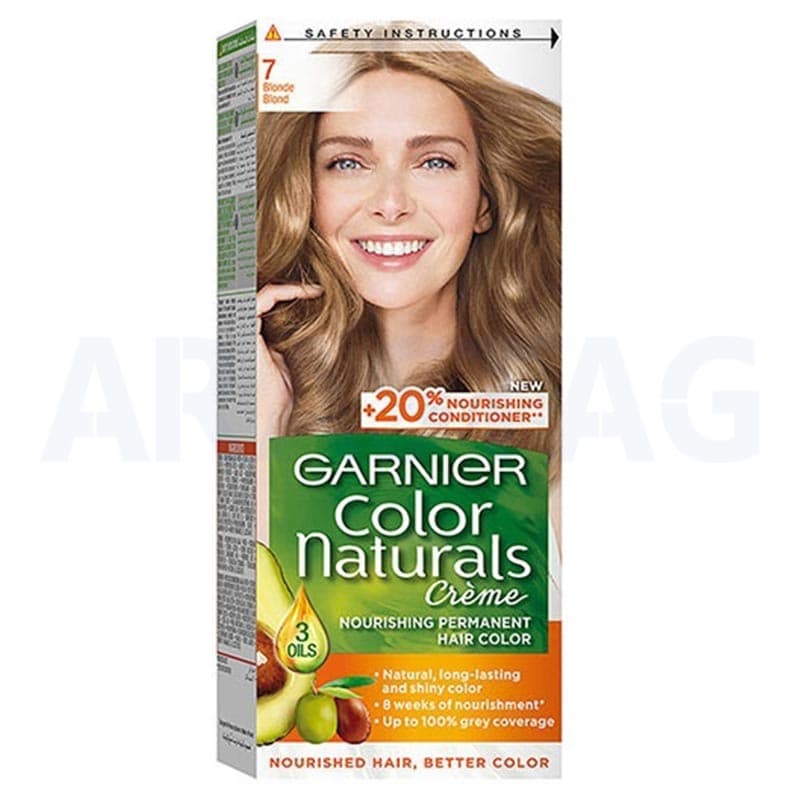 رنگ مو شماره 7 گارنیر Garnier Naturals (بلوطی)