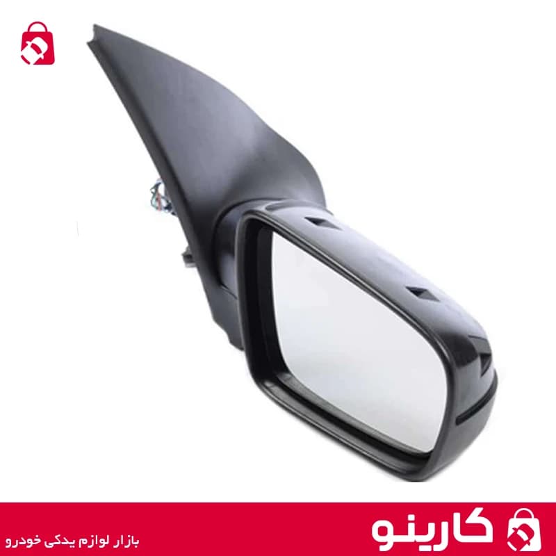 آینه بغل برقی رانا قدیم کروز راست تاشو دستی با سنسور حرارتی با قاب
