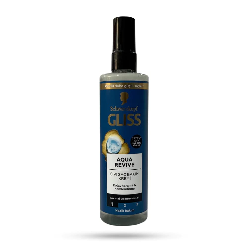 اسپری مو دو فاز گلیس مدل Aqua Revive مناسب موهای معمولی و خشک 200 میل