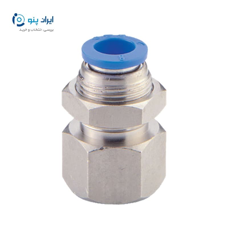 رابط مستقیم تابلویی پنوماتیک برند CDC شیلنگ ۱۲ رزوه ۱/۲ اینچ مدل PMF12-04