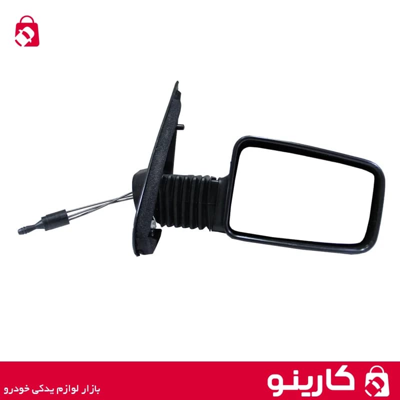 آینه بغل 405 طرح قدیم دستی راست با لچکی جهان پارت JAP