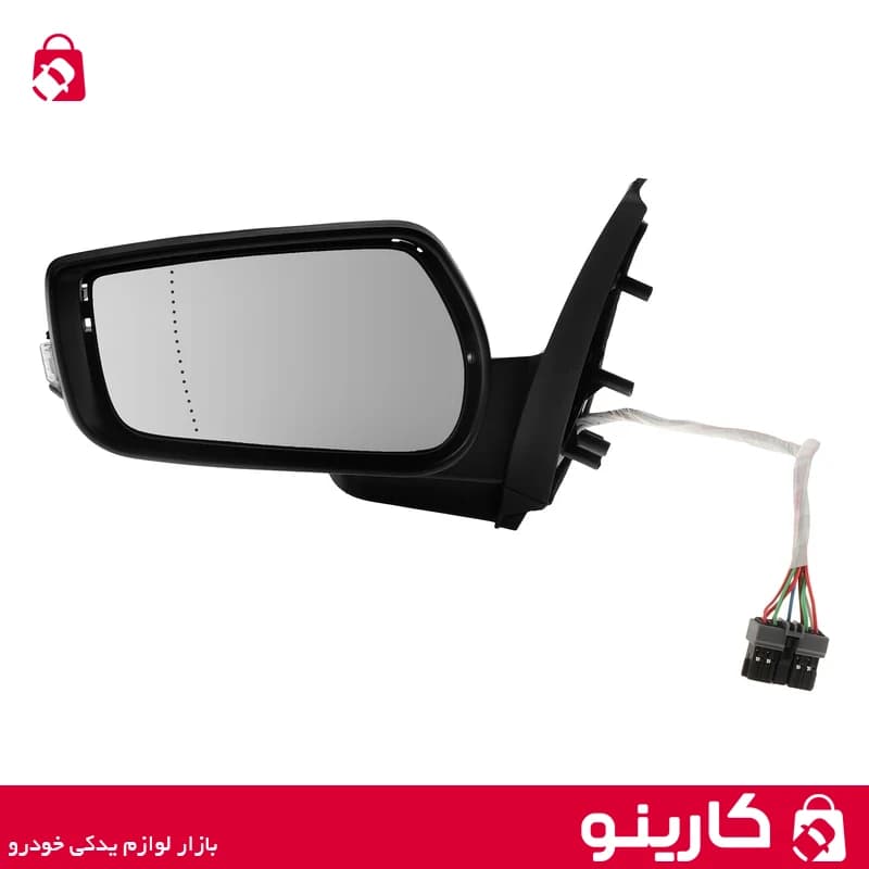 آینه بغل پژو پارس چپ راهنما دار 7 سیم