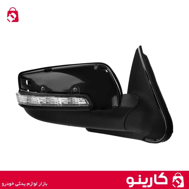 آینه بغل راهنما دار پژو پارس جدید 9 سیم راست — تصویر ۲