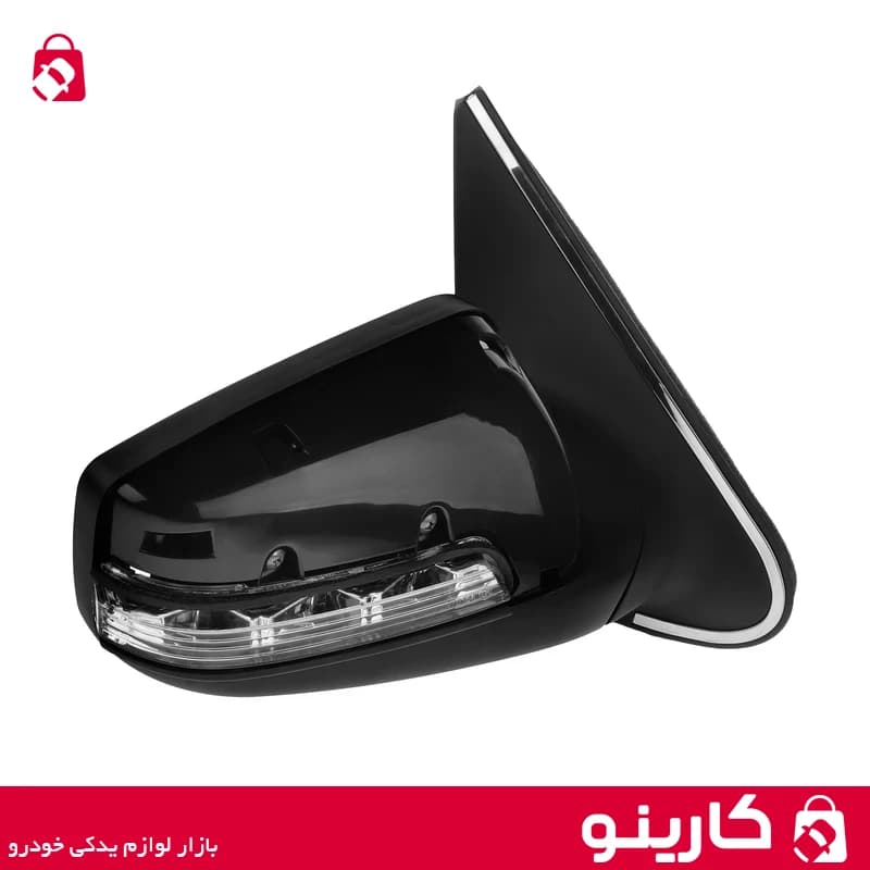 آینه بغل راهنما دار پژو پارس جدید 9 سیم راست — تصویر ۴