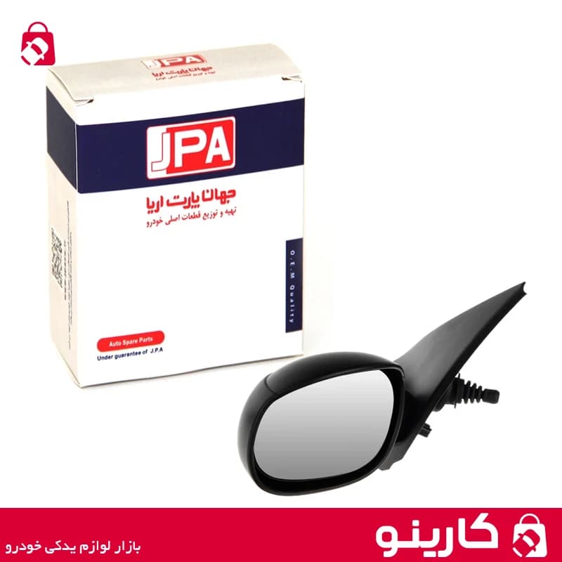 آینه بغل 206 دستی سمت چپ جهان پارت JAP — تصویر ۲