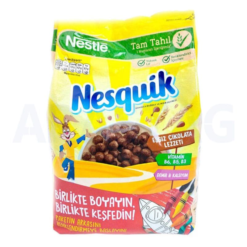 کورن فلکس شکلاتی نسکوئیک وزن 450 گرمی