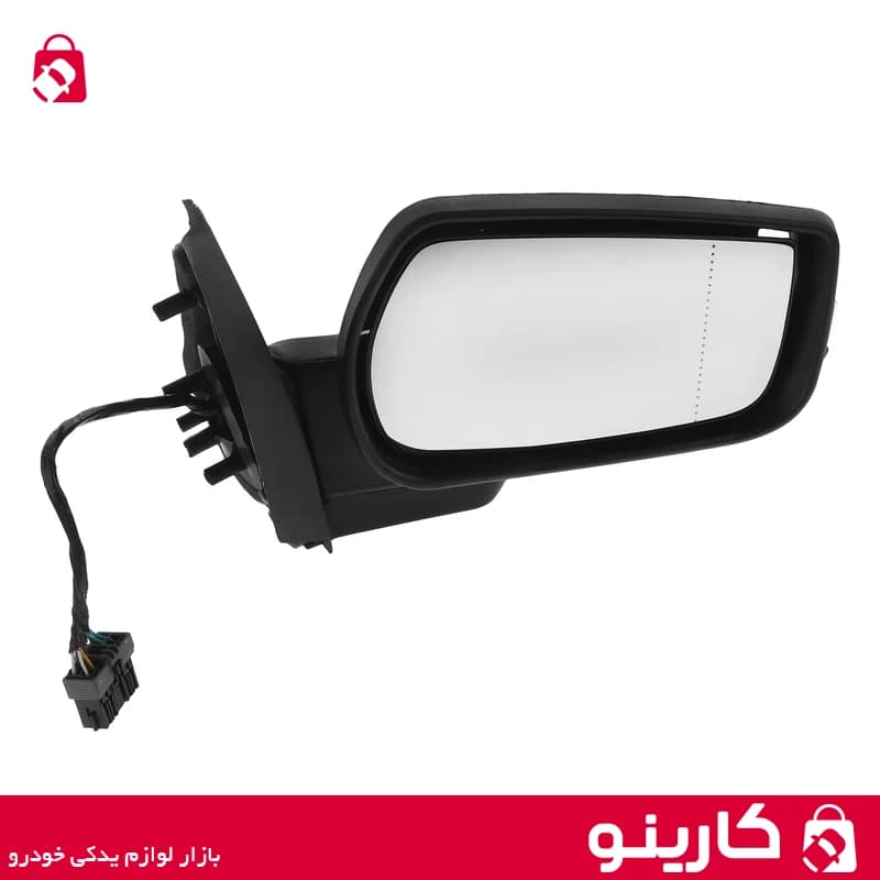 آینه بغل برقی پژو پارس سمت راست راهنما دار شفق دانا
