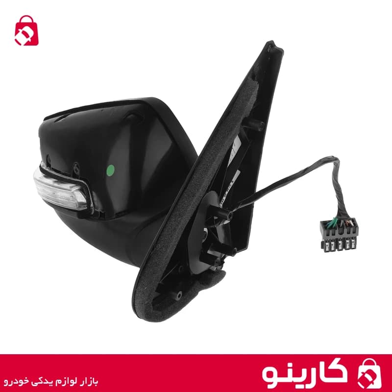 آینه بغل برقی پژو پارس سمت راست راهنما دار شفق دانا — تصویر ۴