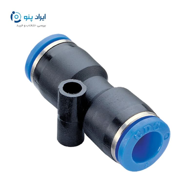 رابط مستقیم شیلنگی پنوماتیک برند CDC شیلنگ ۴ مدل PUC0400