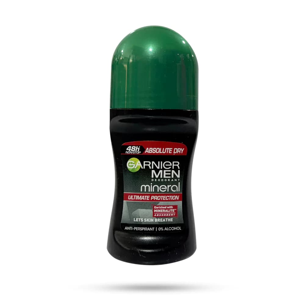 رول ضد تعریق دئودورانت مردانه گارنیر مدل Ultimate Protection حجم 50 میل