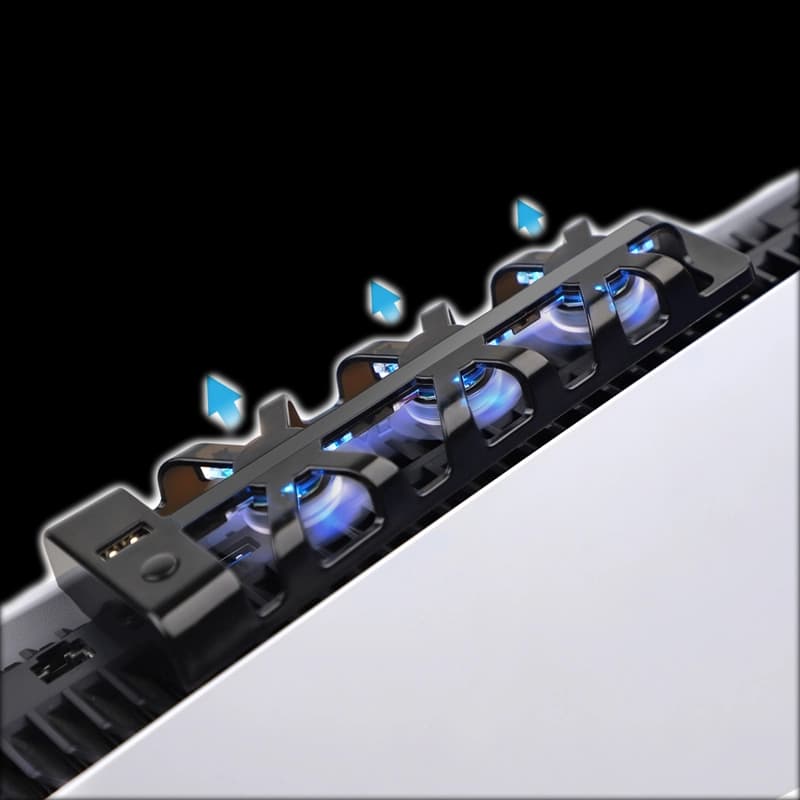 فن خنک کننده PS5 فت چراغ دار دوب مدل TP-1523 — تصویر ۲